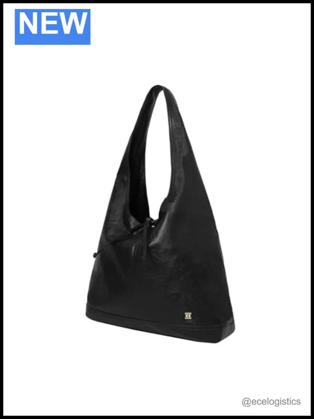 Large Vegan Leather Hobo Bag Slouchy Shoulder Purse Laptop